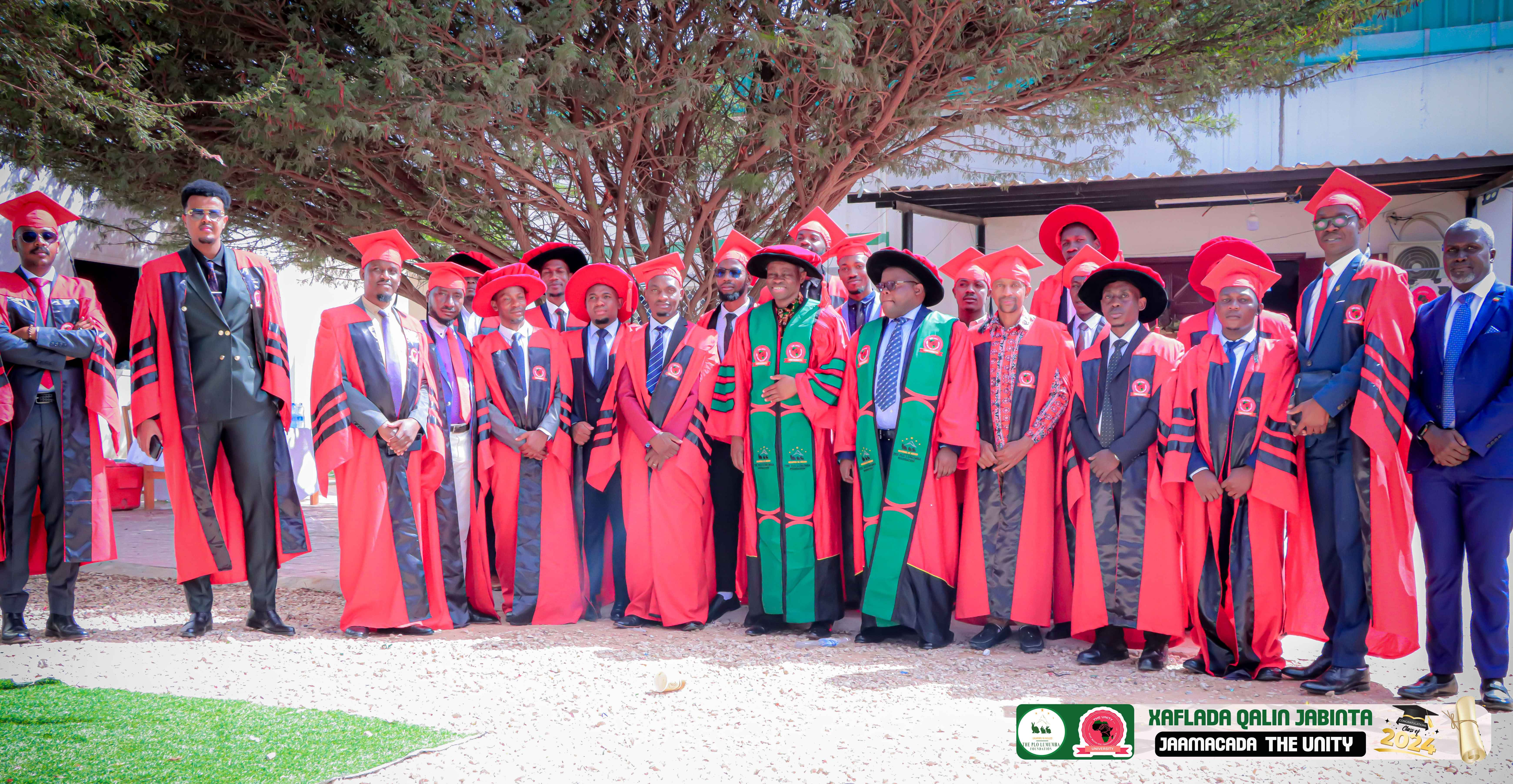 Unity University students at first graduation ceremony
