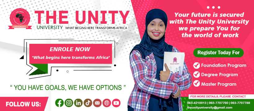 Apply Now at The Unity University